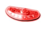 StreetGlow ANDSCANRD D-Shape L.E.D. Scanner - Red