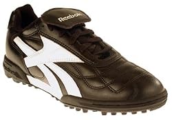 Reebok Mens Campio II Turf Black/White Cleats
