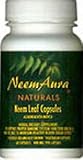 NEEM AURA NATURALS, Neem Leaf Capsules (Organic) - 60 caps