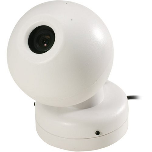 SPECO CVC-346BCA B/W Miniature Weatherproof Ball Camera with Audio