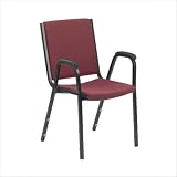 Virco 8806 Comfort Stacker Chair with Arms