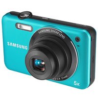 Samsung SL605 12.2 MP Digital Camera with 5X Optical Zoom and 2.7-Inch LCD Screen (Blue)