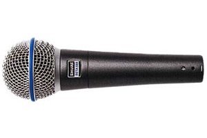 Shure BETA 58A SHURE Supercardioid Dynamic with high output neodymium element, for vocal applications Microphone