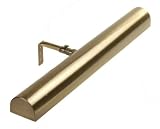 Cordless Picture Light - 18 Antique Brass Finish,18 x 1.9
