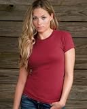Alternative Apparel Ladies Backstage crewneck T-shirt. AA1003