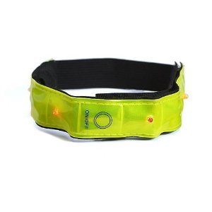 Reflective Safety Band W/ 4 Led Lights