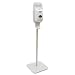 Purell Products - Purell - Floor Stand for TFX Touch Free Instant Hand Sanitizing Dispenser, Light Gray - Sold As 1 Each - Ideal for high-traffic areas. - Encourages hand hygiene. - Built-in shield keeps surrounding area clean. - Easy to assemble. - For use with PURELL TFXTM Touch-Free Dispenser (GOJ-2720-12, sold separately).
