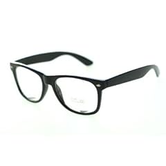 Wayfarer Brille Sonnenbrille clear klar schwarz Partybrille von Monte Lovis!