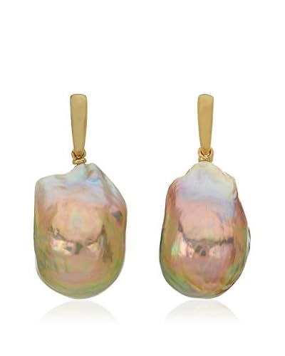 United Pearl Ohrringe 18 Karat (750) Gelbgold