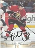 Todd White, Ottawa Senators, 2002 Upper Deck Autographed Card