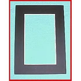 Black Acid Free Picture Frame Mat
