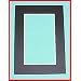 Black Acid Free Picture Frame Mat, 11x14