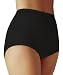 Vanity Fair Women's Perfectly Yours Ravissant Premium Tailored Nylon Brief, Midnight Black, 8