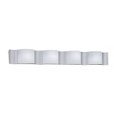 Newave Vanity Light in Silver Sand