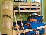 My Style Twin Bunk Bed-Maple