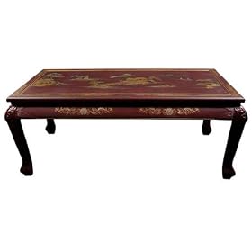 Asian Furniture and D�cor - 46 Claw Foot Design Chinese Lacquer Oriental Coffee Table (... by ORIENTAL FURNITURE