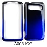 HTC Trophy P6985/T8686 Two Tones, Black and Blue Hard Case/Cover/Faceplate/ ....