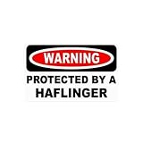 WARNING PROTECTED BY A HAFLINGER Apron (Various Colors Available)
