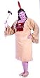 Women Plus Size Running Brook Costume (Shoes and weapon not included)