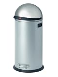 Hailo Großraum-Abfallbox KickVisier 50 silber