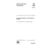 ISO 7483:1991, Dimensions of gaskets for use with flanges to ISO 7005