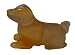 Miniature dog - handcarved semi precious agate stone