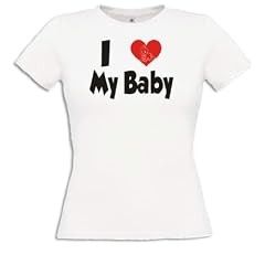 I LOVE My Baby T-Shirt Damen S-XXL