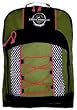 TrailMaker Green Multipurpose Sporty Outdoor Backpack/ School Backpack