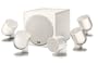 KLH SBHT 6W 6-Piece 550-Watt Micro Home Theater System (White)