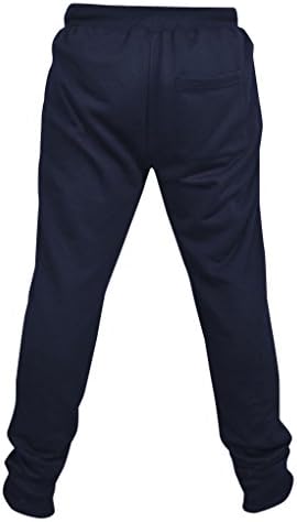 Aisdlin Mens Buffalo Bills Athletic Cotton Sweatpants Trousers - Blue XXL