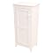 White Single Door Jelly Cabinet