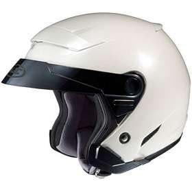 HJC FS-3 PEARL WHITE SIZE:SML MOTORCYCLE Open-Face-Helmet