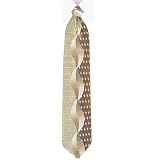 Brown & Gold Abstract / Modern Art Deco Necktie