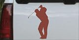 Compare Prices of Car Sport-Golf Swing Sports Car Window Wall Laptop Decal Sticker -- Brown 26in X 16.1in