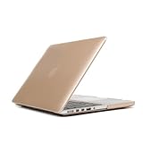 Mosiso - Gold Retina 13-Inch Rubberized Hard Case Cover for Apple MacBook Pro 13.3" with Retina Display A1502 / A1425 (NEWEST VERSION, NO CD-ROM Drive) (GOLD)