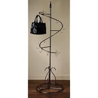 Spiral Purse Tree Retail Rack Display - Pointed Top