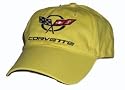 Yellow Corvette hat Officially Licensed through GM