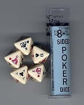 8-Sided Poker Dice Game