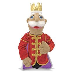 Childrens Toyshop  Toys : Melissa & Doug King Puppet
