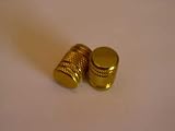 Valve Caps - Grippy - Gold CNC Aluminum - HONDA CBR 600, F2, F3, F4, F4i RR, SUZUKI GSXR 600, 750, 1000, 1300, YAMAHA R6, R1, Ninja 250, 500, ZX6R, ZX6RR, ZX7R, ZX7RR, ZX9R, ZX10R, ZX12R, ZX14