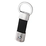BMW Leather Pull Key Chain