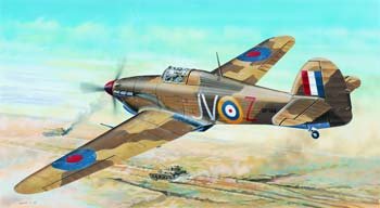 Hawker Hurricane IID Trop Fighter 1-24 Trumpeter