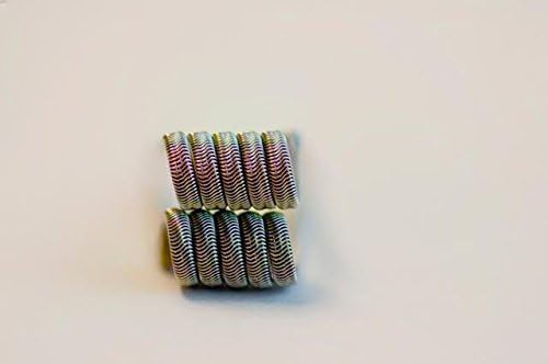 (2) Pre-Built Coils Nichrome Alien Claptons (26)