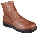 Wolverine Mens Floaters Chukka Side Zip - XW Dark Brown Work