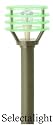 3 x Modern Low Voltage Garden Lights. Electric Lighting