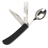 Ridge Runner Folding Camp Knife Fork Spoon