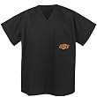 OSU Oklahoma State Scrubs Top Shirt- OSU Cowboys For HIM or HER -Officially Licensed NCAA College Logo Apparel For HIM or HER SEARCH BROAD BAY SCRUB FOR OTHER College Logo Apparel Unique GIFT Ideas for Man Men Woman Women Ladies Nurses