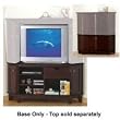 Corner TV Stand- Coffee