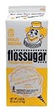 Gold Medal 3226 Sizzlin’ Lemon-Sour Cotton Candy Floss Sugar 1/2 Gallon Carton