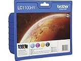 Brother - LC1100HYVALBP ValuePack - Cartouche d'encre d'origine - 1 x Noir, Cyan, Magenta, Jaune